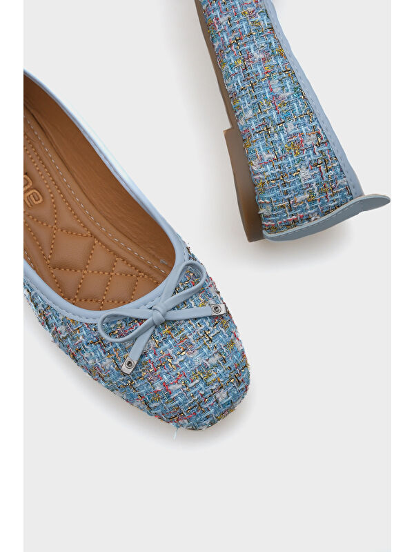 Capone Outfitters Sarı Capone Outfitters Hana Trend Kadın Babet