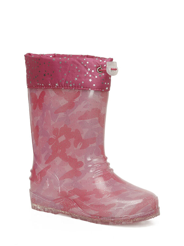 FARFAL F 5PR Pembe Kız Çocuk Yağmur Çizmesi - Görsel 3