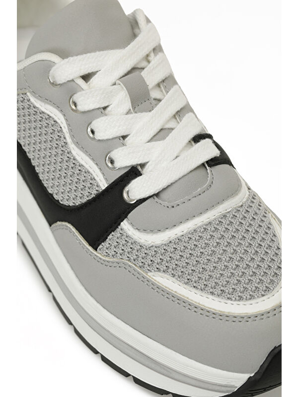 325536.Z 5FX Siyah Kadın Sneaker - Görsel 8