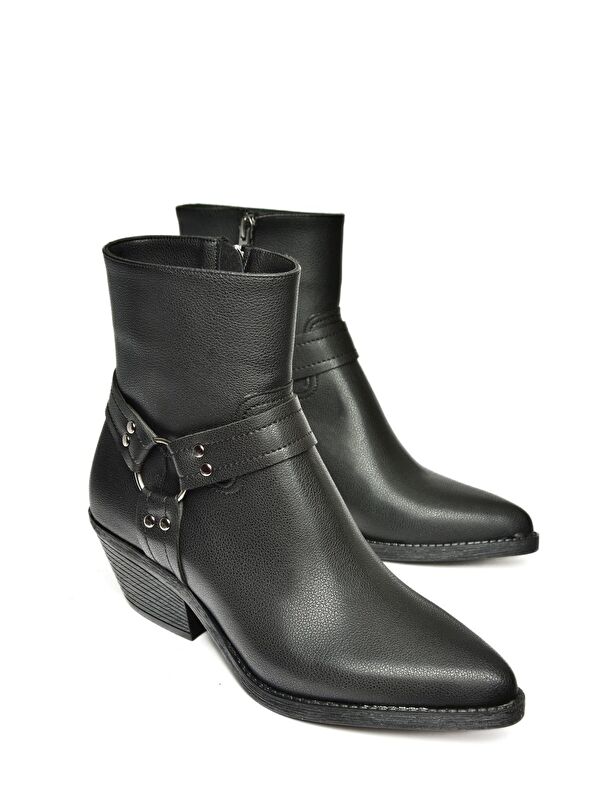 T4044006 Siyah Kadın Bot - Görsel 5