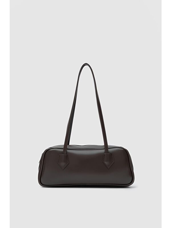 Shulebags Boheme Vintage Bowling Çanta Acı Kahve