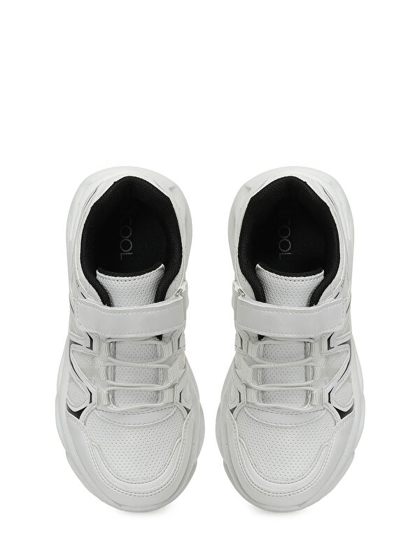 YORGOS F 5PR Beyaz Erkek Çocuk Spor Ayakkabı - Görsel 5