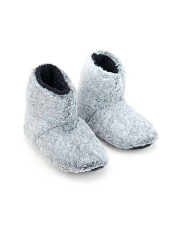 Erkek Kışlık Sessiz Taban Ev Panduf Bot - Görsel 3