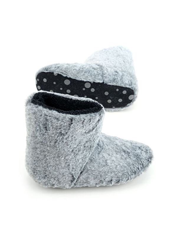 Erkek Kışlık Sessiz Taban Ev Panduf Bot - Görsel 5