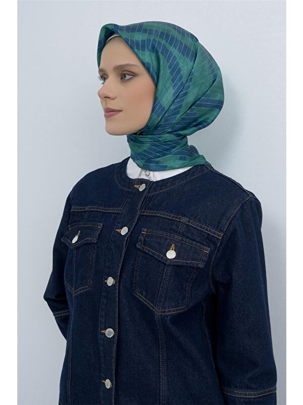 ARMİNE Saf İpek Twill Eşarp 9525D 86