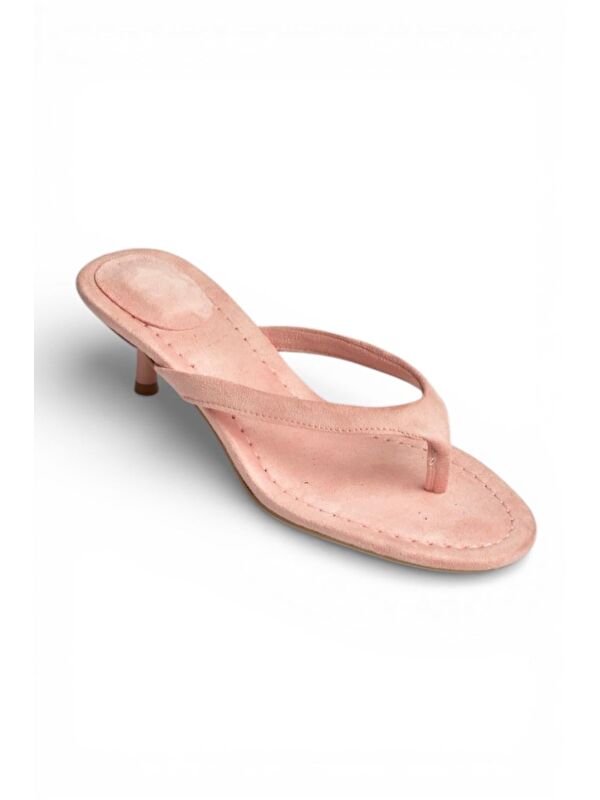 Fox Shoes Pudra Kadın Terlik Y518342802