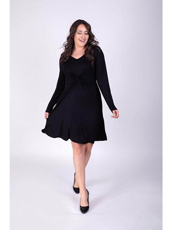 Mylinemoda Düğüm Detaylı Elbise