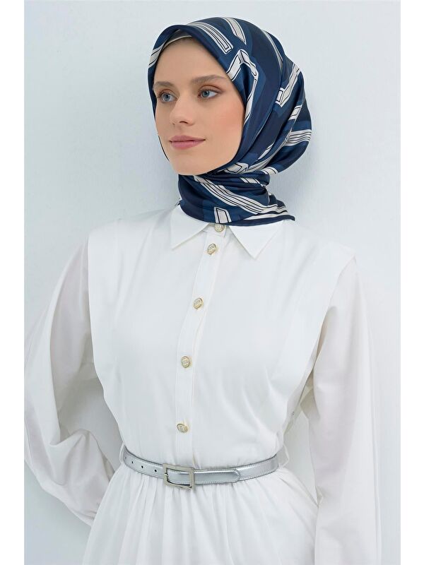 ARMİNE Saf İpek Twill Eşarp 9547D 84