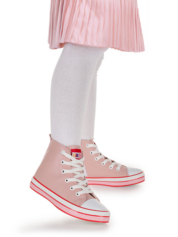 Pant Günlük Bağcıklı Fermuarlı Kız Çocuk Bot Ayakkabı - Görsel 4