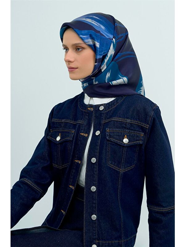 ARMİNE Saf İpek Twill Eşarp 9506D 32