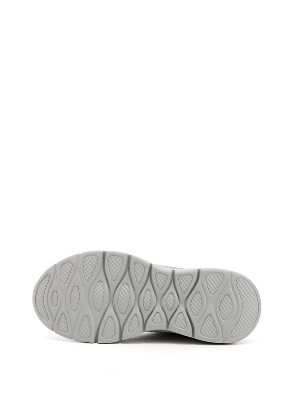 Erkek BUZ MAVİSİ Triko Bağcıklı Comfort Sneaker - Görsel 5