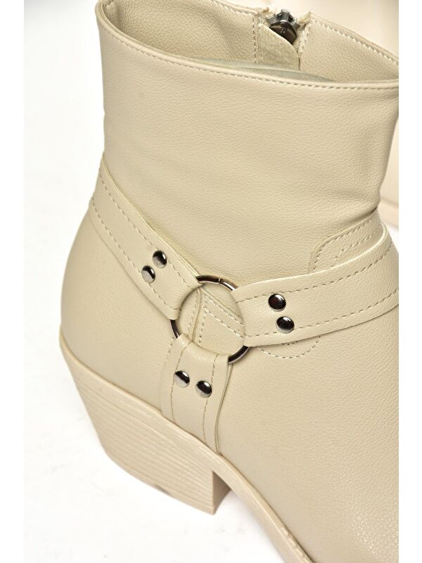 T4044006 Bej Kadın Bot - Görsel 6