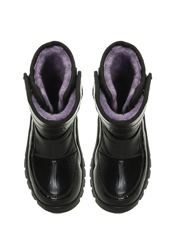 PINHA 4PR Siyah Kız Çocuk Kar Botu - Görsel 5