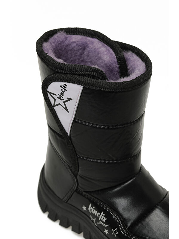 PINHA 4PR Siyah Kız Çocuk Kar Botu - Görsel 8