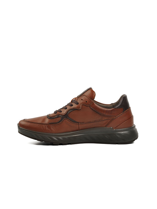 Kahve Ortopedik Hakiki Deri Erkek Casual Ayakkabı Esse 28840 - Görsel 3