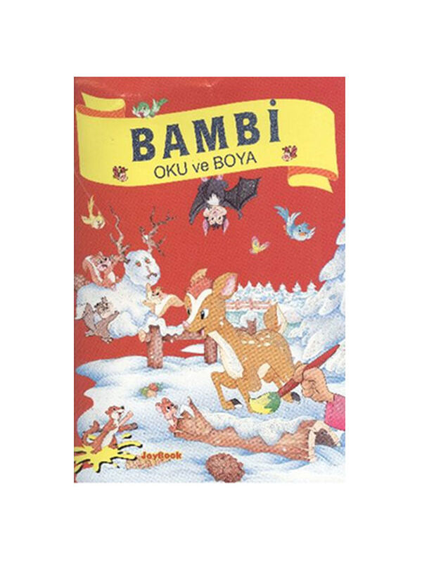 Parıltı Yayınları Oku ve Boya Bambi Parıltı