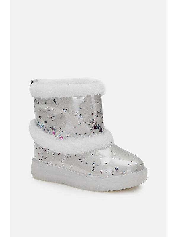 Comet Işıklı Kız Okul Öncesi Beyaz Bot - Görsel 3