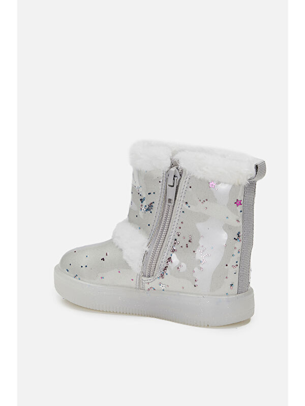 Comet Işıklı Kız Okul Öncesi Beyaz Bot - Görsel 4