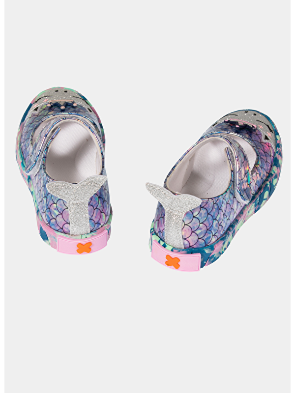 Denizkızı Hologram 3D Kız Çocuk Babet Sneakers - Görsel 5