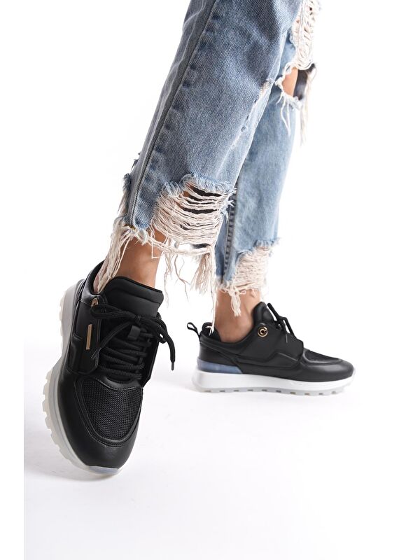 D0852 Günlük Ortopedik Kadın Sneaker Spor Ayakkabı - Görsel 6