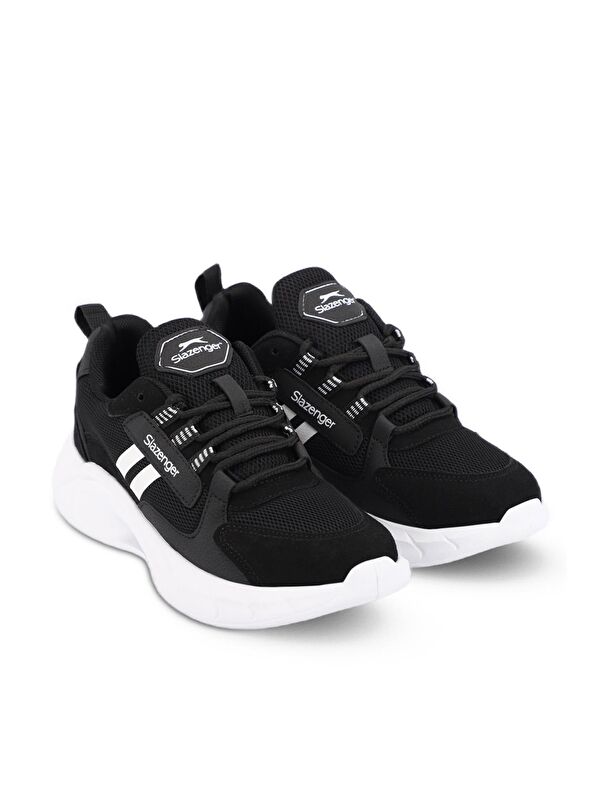 MAKEDA IN Erkek Sneaker Ayakkabı Siyah / Beyaz - Görsel 3