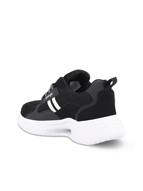 MAKEDA IN Erkek Sneaker Ayakkabı Siyah / Beyaz - Görsel 4