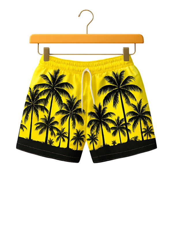 My Kids Wear Paraşüt Kumaş Su Tutmayan Erkek Çocuk Deniz Şortu