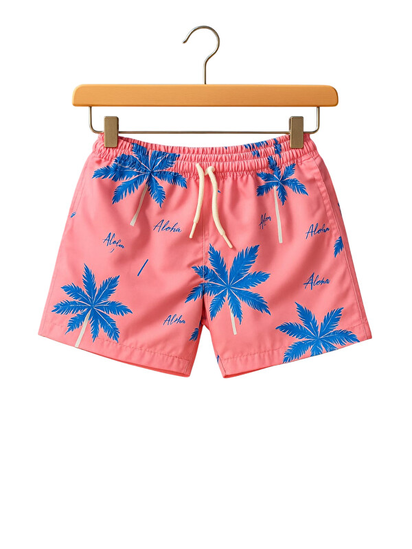 My Kids Wear Paraşüt Kumaş Su Tutmayan Erkek Çocuk Deniz Şortu