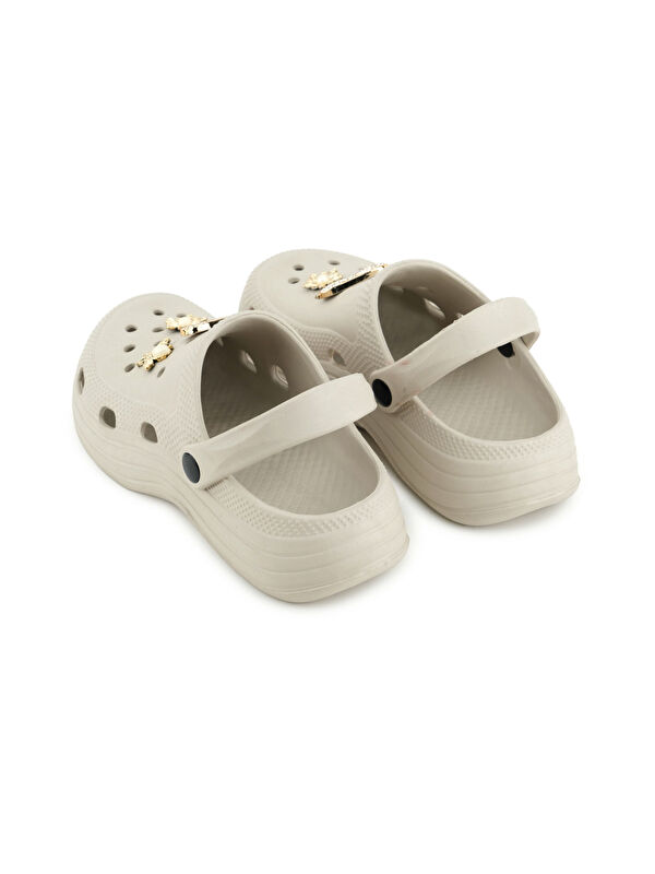 Kadın Yazlık Eva Islak Zemine Uygun Ev Bahçe Banyo Havuz Terlik Sandalet - Görsel 5