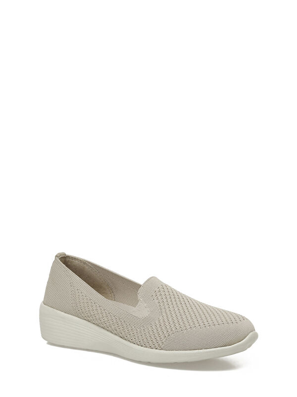 166793.Z5FX Bej Kadın Dolgu Topuk Spor Ayakkabı - Görsel 3