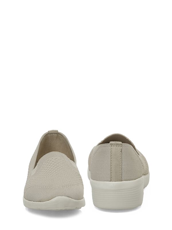 166793.Z5FX Bej Kadın Dolgu Topuk Spor Ayakkabı - Görsel 6