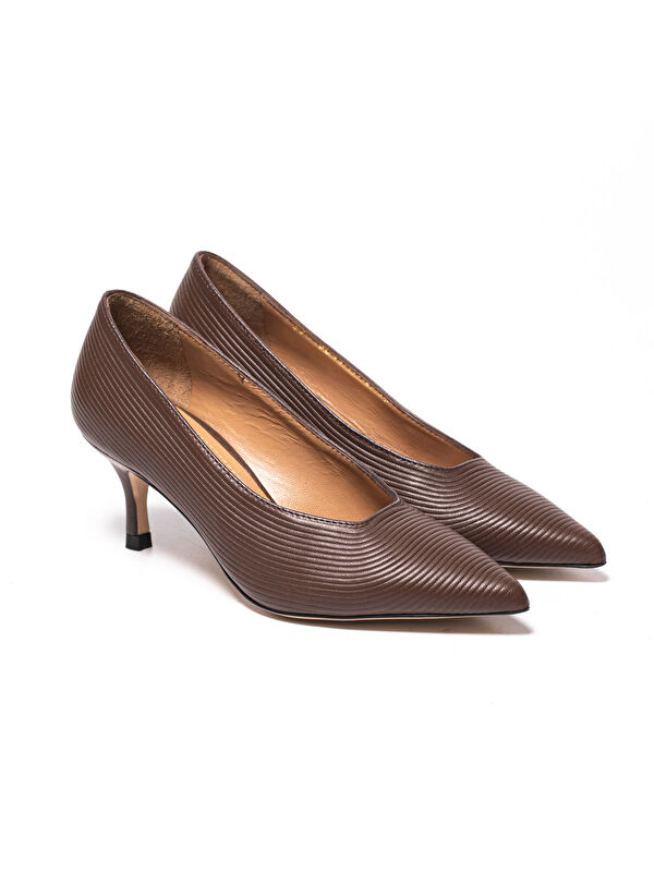 Chiara Bellini Siyah Chiara Bellini Stiletto 9841 Kadın Topuklu/ 152 Leather