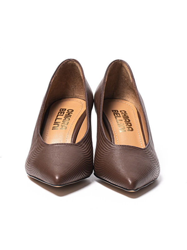 Chiara Bellini Siyah Chiara Bellini Stiletto 9841 Kadın Topuklu/ 152 Leather