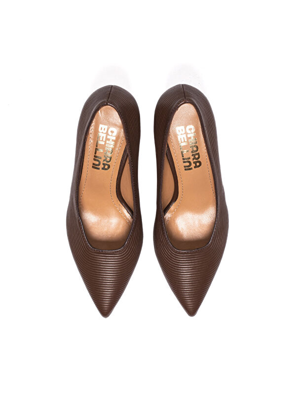 Chiara Bellini Siyah Chiara Bellini Stiletto 9841 Kadın Topuklu/ 152 Leather