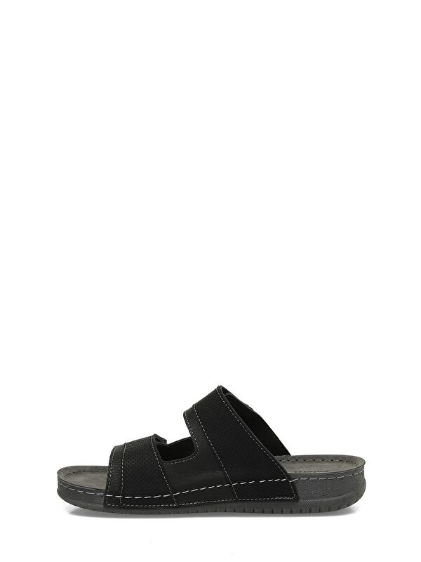 408037.M5FX Siyah Erkek Terlik - Görsel 4