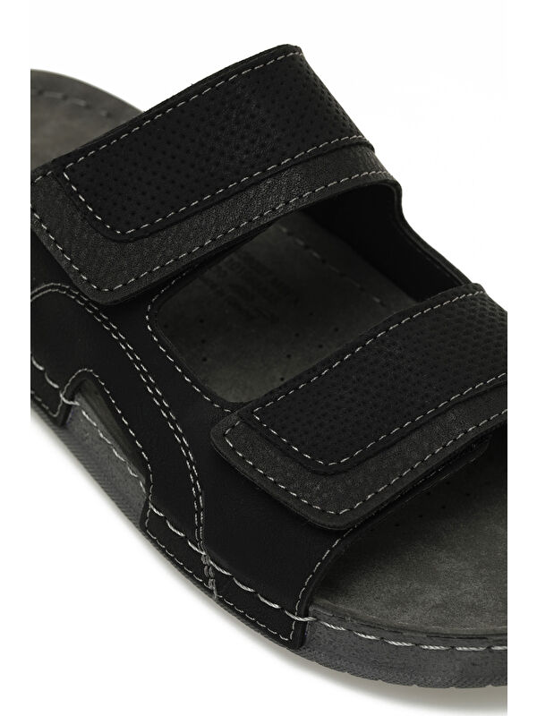 408037.M5FX Siyah Erkek Terlik - Görsel 8