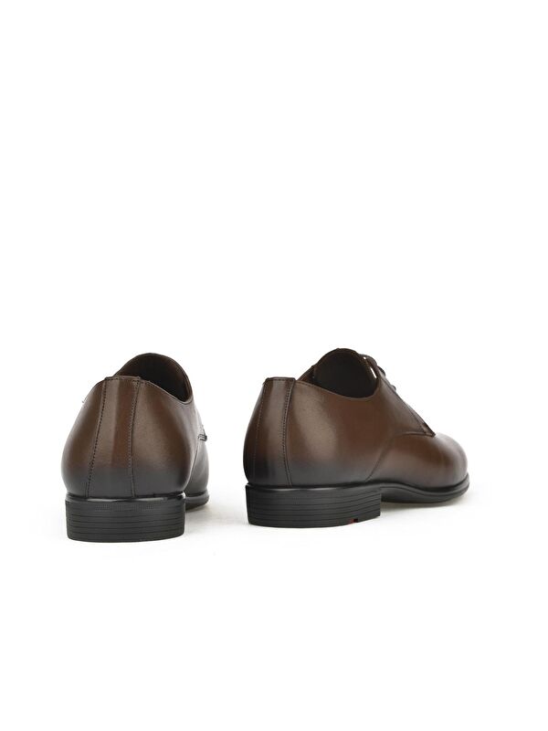 Erkek Hakiki Deri Küçük Numara Ayakkabı 141745Z4102 Kahve - Görsel 4