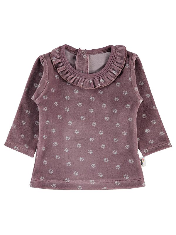 Civil Baby Mini Pati 6-18 Ay Sweatshirt - Kahve 18-24 Ay