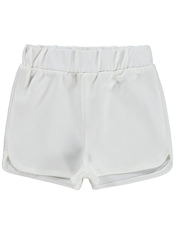 Civil Baby Düz Basic 6-18 Ay Şort Km - Ekru 12-18 Ay
