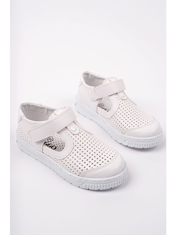 PEPE Cırtlı Delikli Günlük Hafif Taban Unisex Çocuk Ayakkabı - Görsel 5