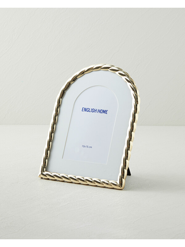 English Home Nilda Metal Çerçeve 10x15 cm Gold