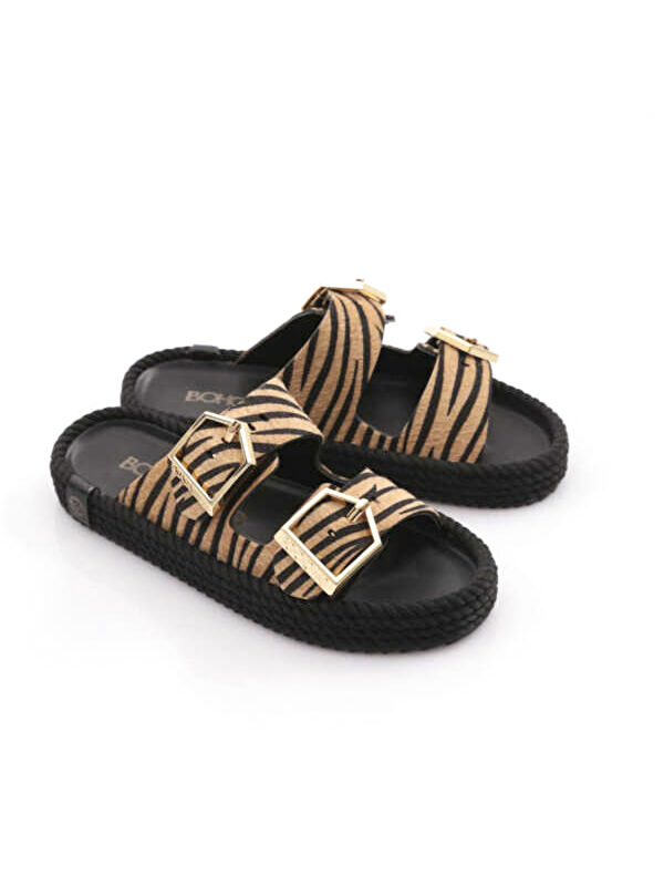 Bohonomad SYD20-ZEB Sydney Kadın Terlik Zebra