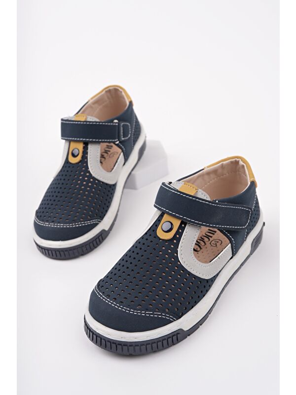 PEPE Cırtlı Delikli Günlük Hafif Taban Unisex Çocuk Ayakkabı - Görsel 2