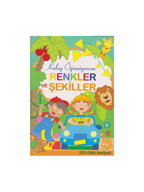 Parıltı Yayınları Kolay Öğreniyorum Renkler ve Şekiller