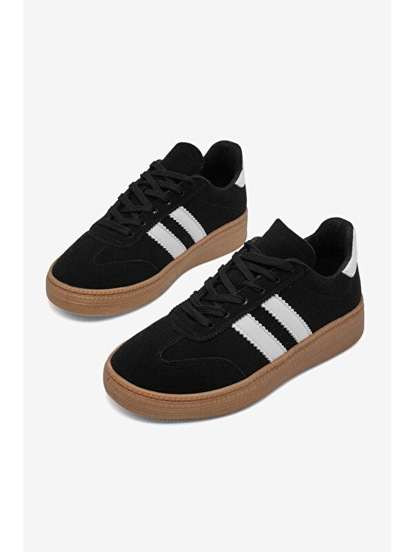 Tonny Black Siyah Tonny Black Rahat Kalip Kadın Kadın Yumuşak Deri Sneaker