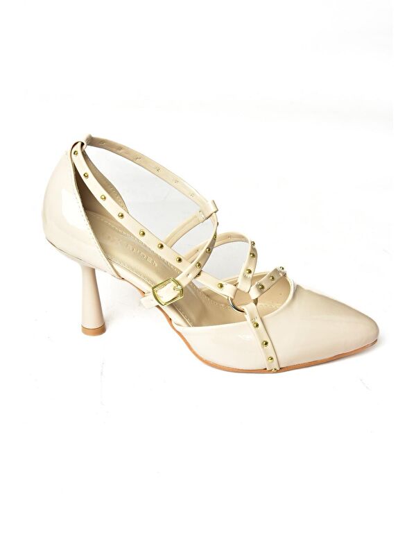 S5182033 Ten Kadın Topuklu Ayakkabı - Görsel 2