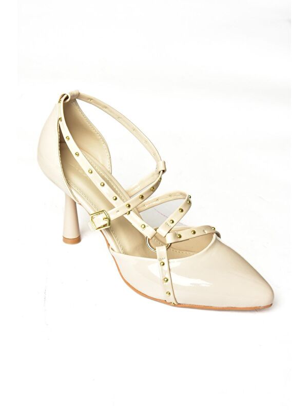 S5182033 Ten Kadın Topuklu Ayakkabı - Görsel 5