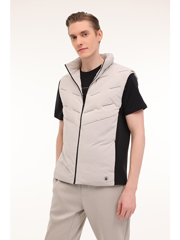 Lumberjack ML BEKSY 4AFW-82 4PR Taş Rengi Erkek Yelek