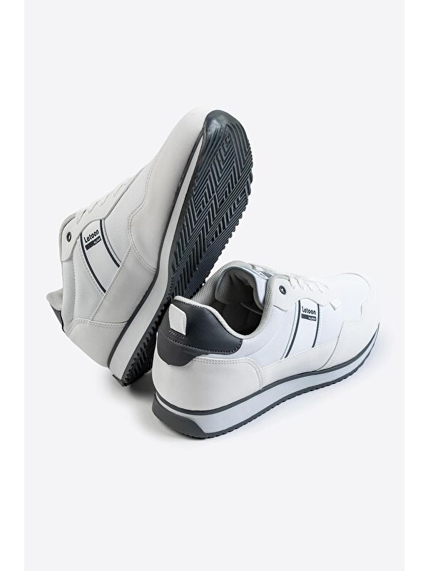 Baskılı Erkek Rahat Spor Ayakkabı - Görsel 5