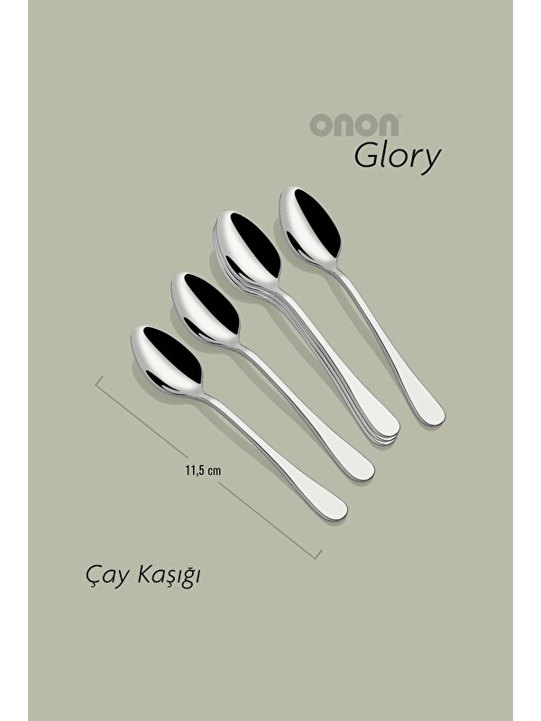 Onon Glory Çay Kaşık 6'lı 18/10
